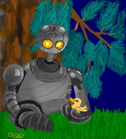 GreyhoundMama の ロボット の絵