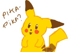 Grizzly の ピカチュウ の絵