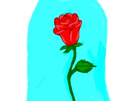 Рисунок на тему «Роза» — автор: Alexis