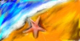 Mandy Boggs の ヒトデ の絵