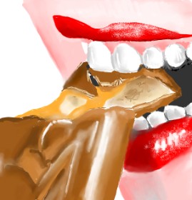 ⋆su⋆vinci彡 の チョコレート の絵