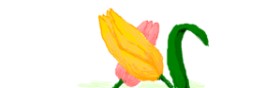 7y3e1l1l0o§ の チューリップ の絵