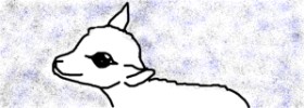 Drawing of Goat by Turtle