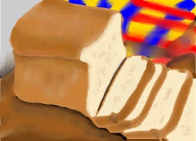 Рисунок на тему «Хлеб» — автор: Zi