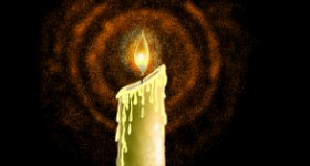 Рисунок на тему «Свеча» — автор: Eclat de Lune