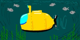 Nina の 潜水艦 の絵