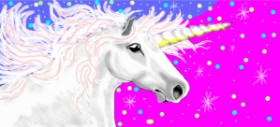 Рисунок на тему «Единорог» — автор: Debidolittle
