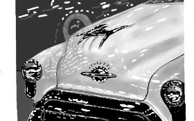 GJP の 車 の絵