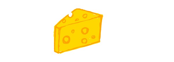 Käse-Zeichnung von Ufo