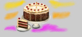 Ani の ケーキ の絵
