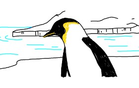 AutumnHeart の ペンギン の絵