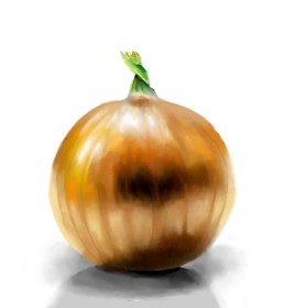Яandi の 玉ねぎ の絵