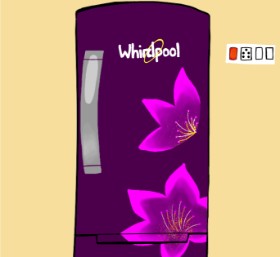 Drawing of Refrigerator by Unknown