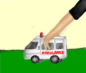 Drawing of Ambulance by NashNash😎