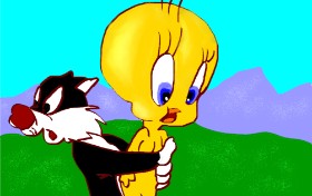 Herbert の トゥイーティーバード の絵
