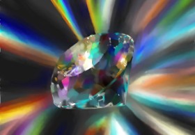 Drawing of Diamond by Moon