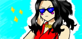 ❤ORO❤ の サングラス の絵