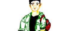 umemesomuch の バックパック の絵