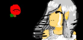 Apple の 幽霊 の絵