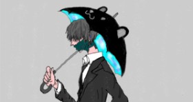 InessA の 傘 の絵