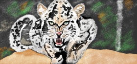 Çhåching の チーター の絵