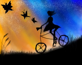 Tokyo の 自転車 の絵