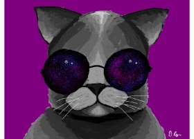 Darta の 眼鏡 の絵