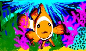 Рисунок на тему «Clownfish» — автор: Katters 
