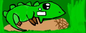 Samatha の トカゲ の絵
