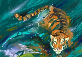 Tigar - autor: Moon