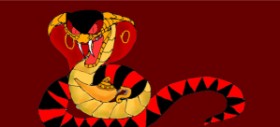 Drawing of Snake by Kim