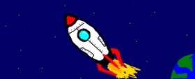 clihoe の 宇宙船 の絵