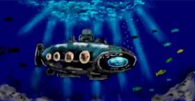 Eclat de Lune の 潜水艦 の絵