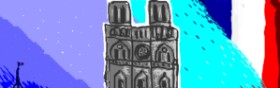 7y3e1l1l0o§ の ノートルダム大聖堂 の絵