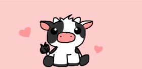 Bella の 牛 の絵