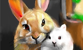 Рисунок на тему «Кролик» — автор: Herbert