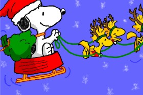 Drawing of Sleigh by InessA