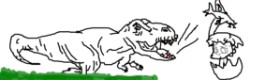 Drawing of Dinosaur by Stacia🍟🍔🍩