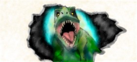 Doodle の ティラノサウルス・レックス の絵