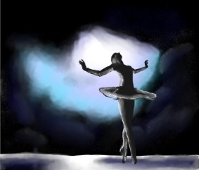 Sofie の バレリーナ の絵