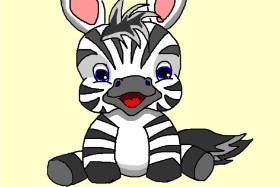 Zebra-Zeichnung von InessA