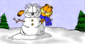 InessA の 雪だるま の絵