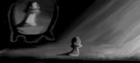 MAMAMAMAMAMAMMAMA の 鏡 の絵