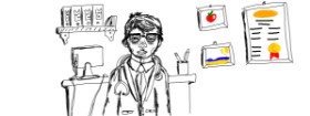 umemesomuch の 医師 の絵