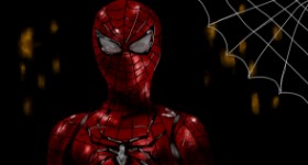 Eclat de Lune の スパイダーマン の絵