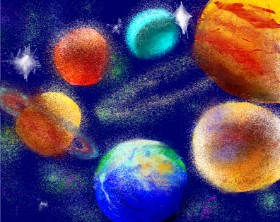 Yasi の 惑星 の絵