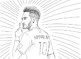 Ep の Neymar の絵