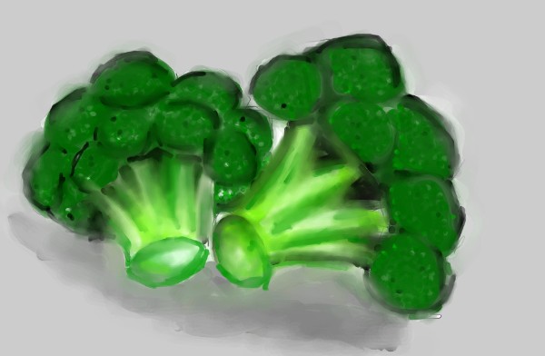 Unknown の ブロッコリー の絵