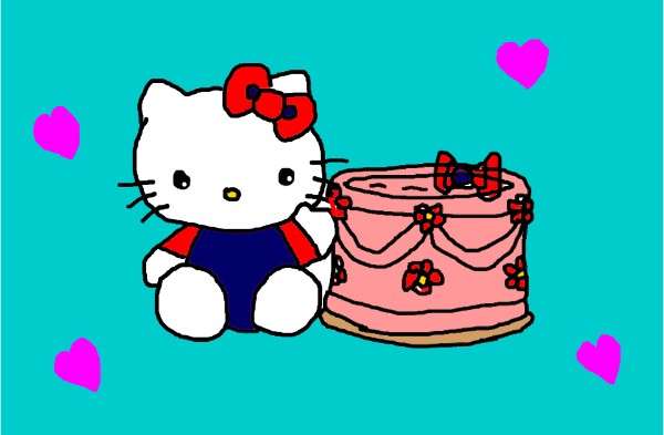Unknown の ケーキ の絵