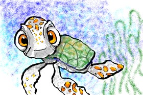jeff の カメ の絵